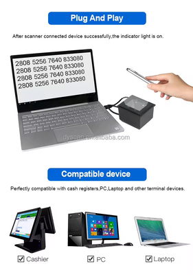 ハイスキャンテーブル マウントバーコードリーダー 2D NFC USB RS232 組み込み CMOS カメラスキャナー モジュールバーコードスキャナー