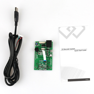 32ビットCPU 1D CCDバーコードスキャナーモジュール OEM USB TTLインターフェイス DE1400