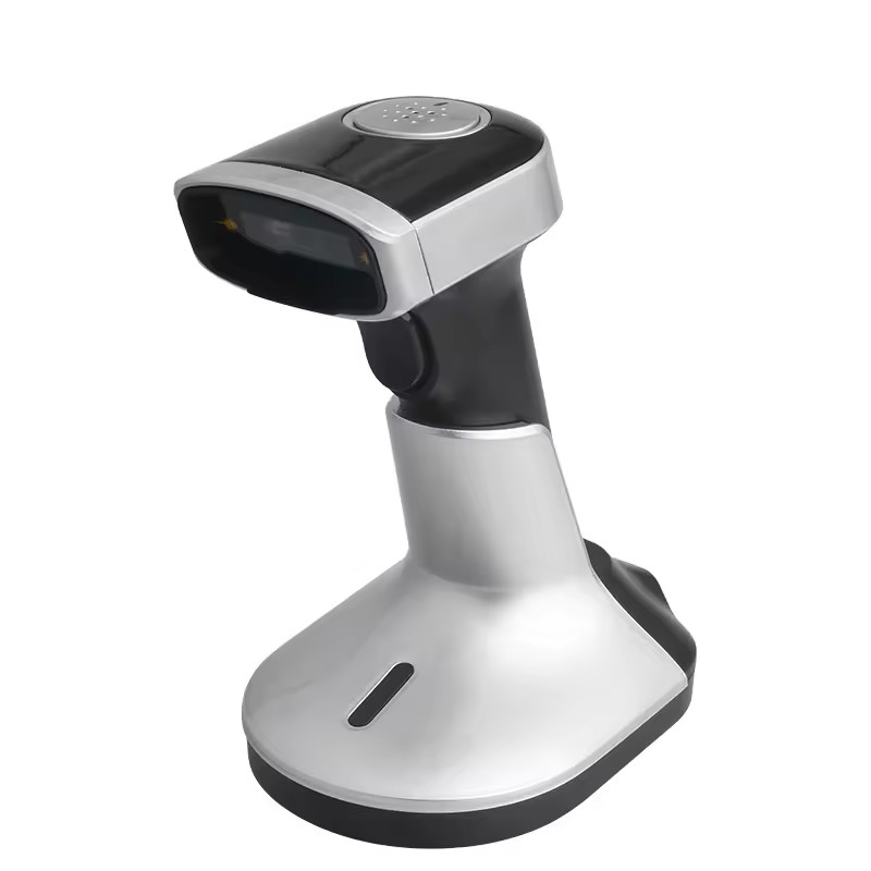 手持ちバーコードスキャナー 1D Qr コード 充電スタンド付き USB 無線 ブルートゥースバーコードリーダー